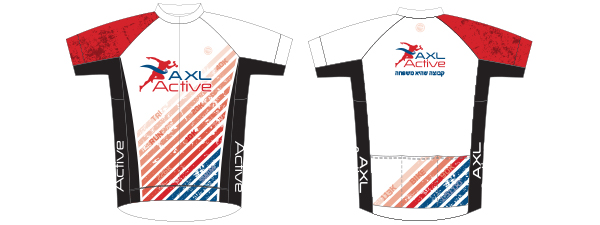 עיצוב חולצת רכיבה. AXL Active 2021