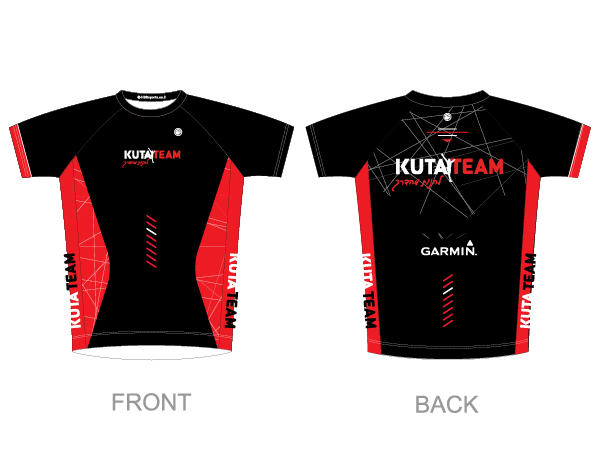עיצוב חולצת ריצה מנדפת, גברים. Kuta Team