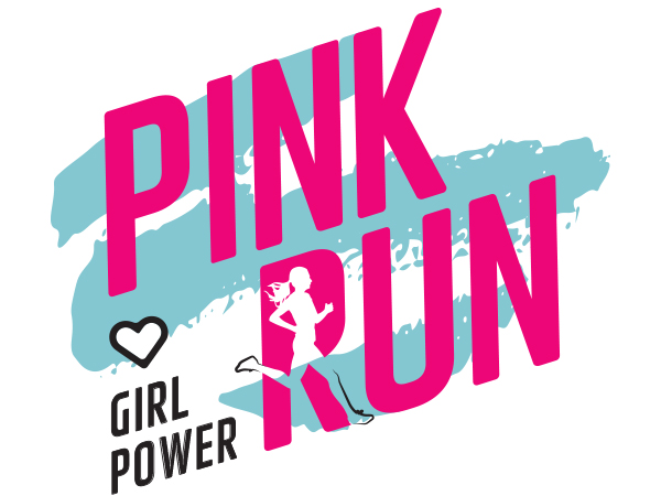 עיצוב לוגו PINK RUN