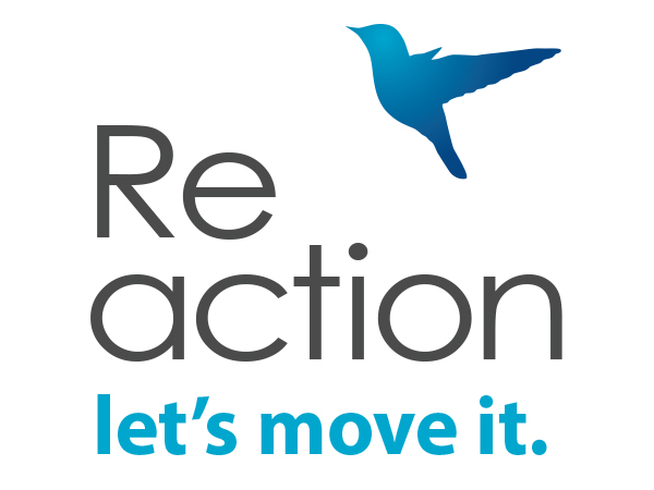 עיצוב לוגו קבוצת Reaction
