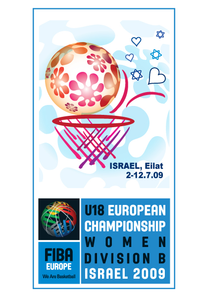 עיצוב לוגו אליפות אירופה לנשים, פיב״א 2009