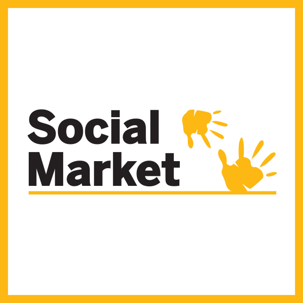 עיצוב לוגו. Social Market 2016