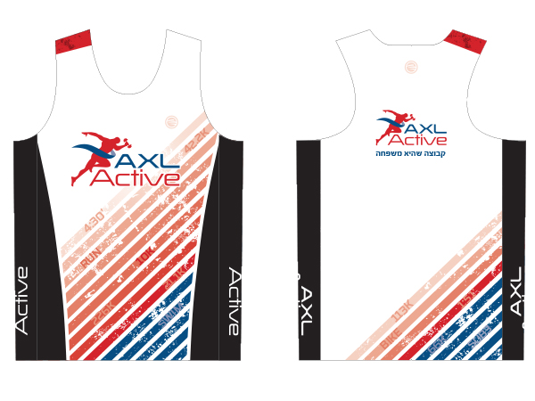 עיצוב גופית ריצה. AXL Active 2021