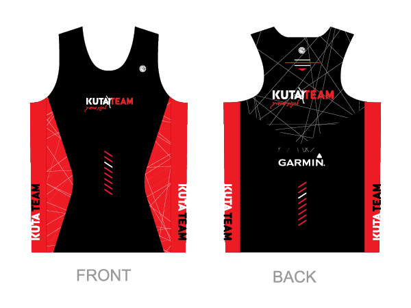 עיצוב גופיית ריצה מנדפת, גברים. Kuta Team