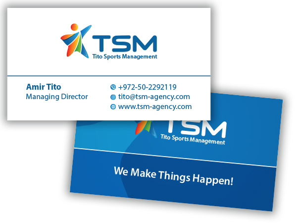 עיצוב כרטיב ביקור, TSM