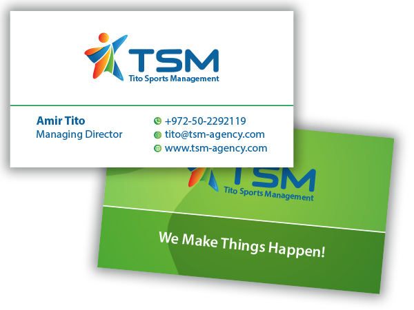 עיצוב כרטיב ביקור, TSM