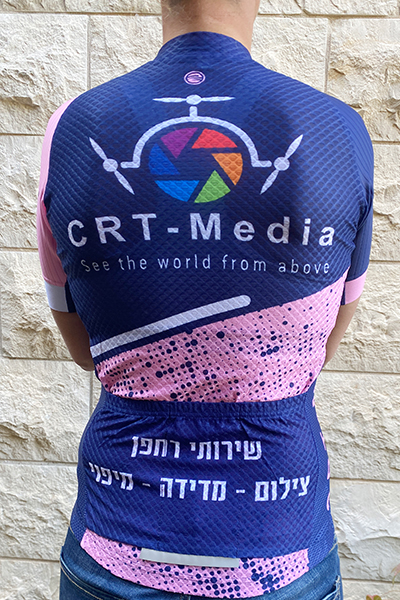 גב חולצת רכיבה CRT Media