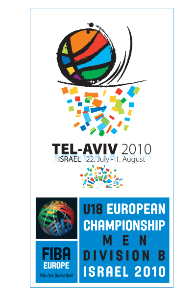 עיצוב לוגו אליפות אירופה לנוער, פיב״א 2010