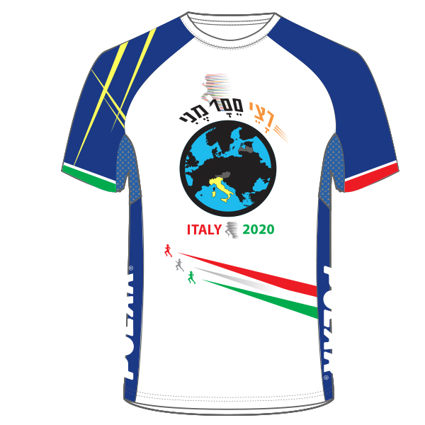 עיצוב חולצת המשלחת, איטליה 2020, רצי 100 מני