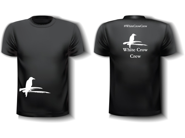 עיצוב חולצה, White Crow